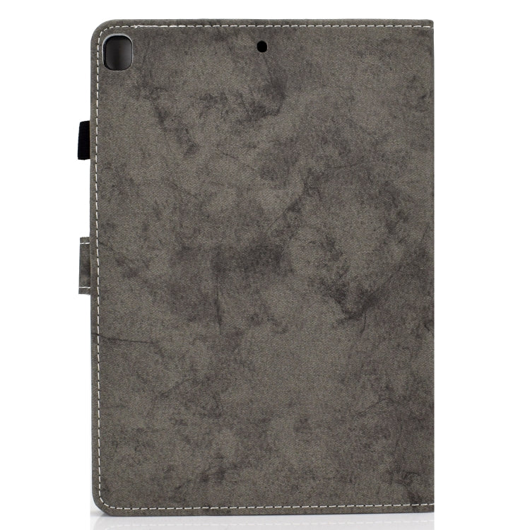 For iPad 10.2 2021 / 2020 / 2019 Solid Color Horizontal Flip Leather Case with Holder & Card Slots & Pen Slot & Sleep / Wake-up Function