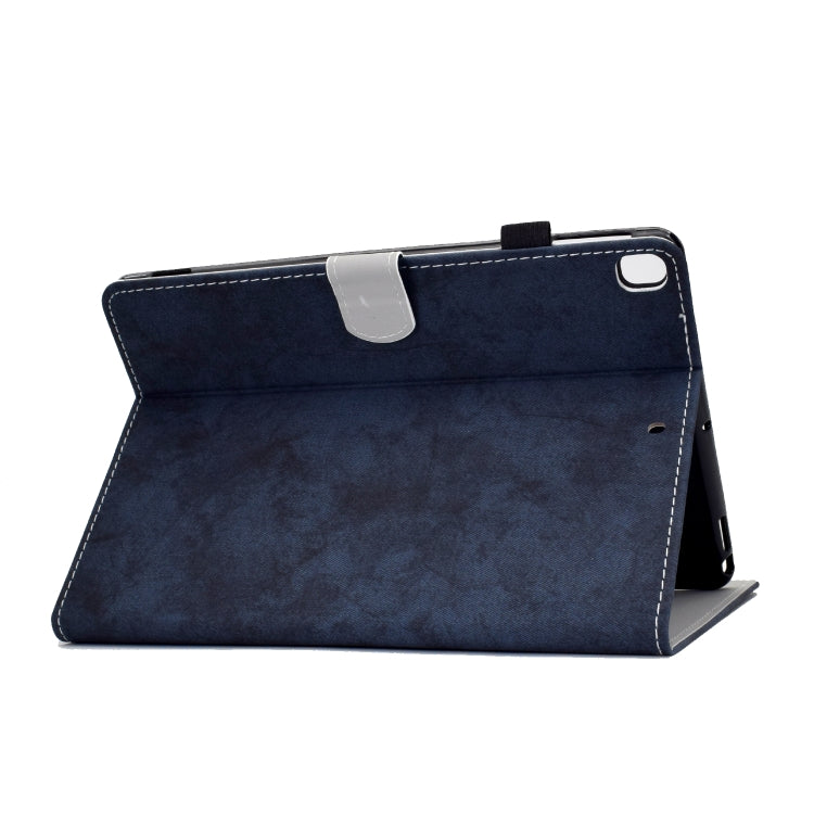 For iPad 10.2 2021 / 2020 / 2019 Solid Color Horizontal Flip Leather Case with Holder & Card Slots & Pen Slot & Sleep / Wake-up Function
