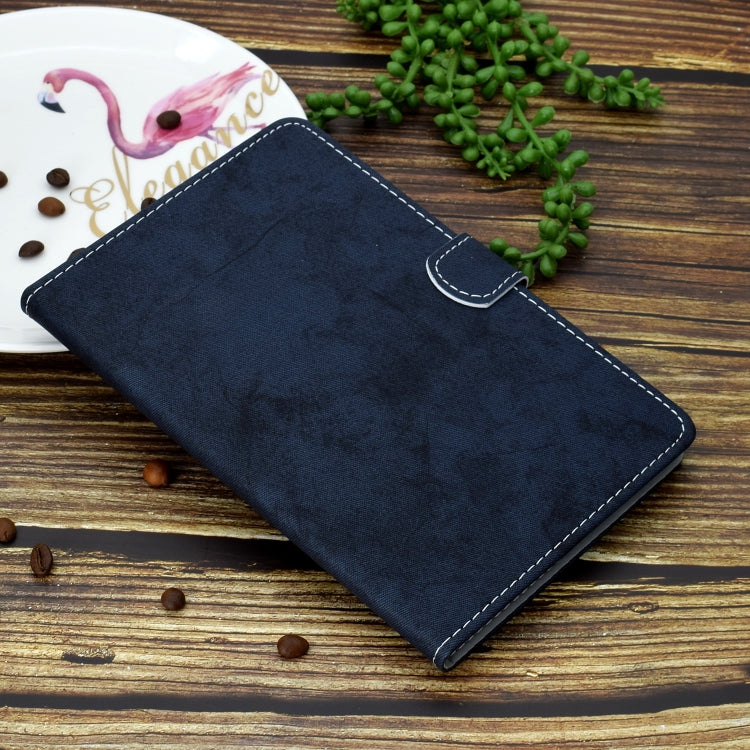 For iPad 10.2 2021 / 2020 / 2019 Solid Color Horizontal Flip Leather Case with Holder & Card Slots & Pen Slot & Sleep / Wake-up Function