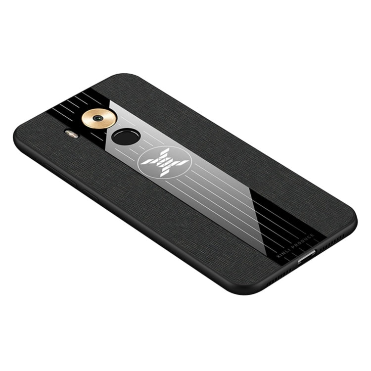 For Huawei Mate 8 XINLI Stitching Cloth Textue Shockproof TPU Protective Case