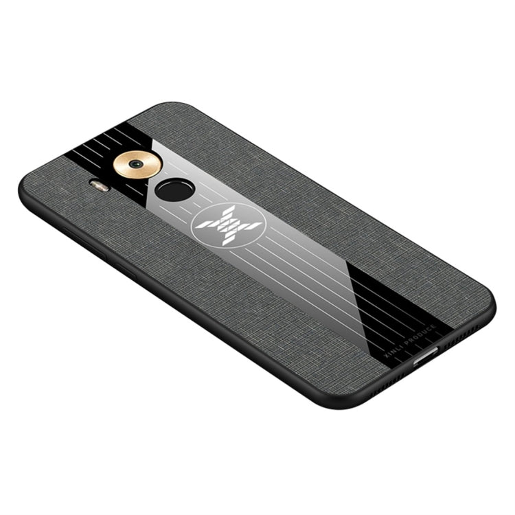 For Huawei Mate 8 XINLI Stitching Cloth Textue Shockproof TPU Protective Case
