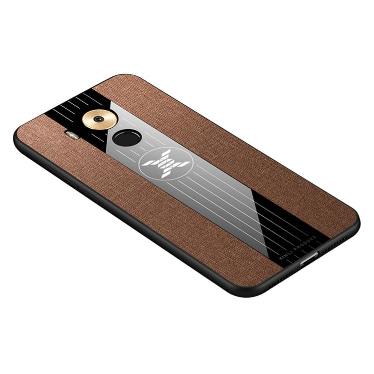 For Huawei Mate 8 XINLI Stitching Cloth Textue Shockproof TPU Protective Case