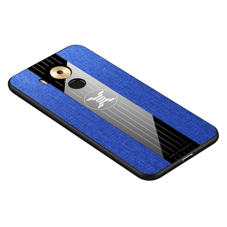 For Huawei Mate 8 XINLI Stitching Cloth Textue Shockproof TPU Protective Case