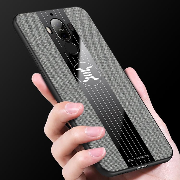 For Huawei Mate 8 XINLI Stitching Cloth Textue Shockproof TPU Protective Case