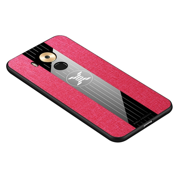 For Huawei Mate 8 XINLI Stitching Cloth Textue Shockproof TPU Protective Case