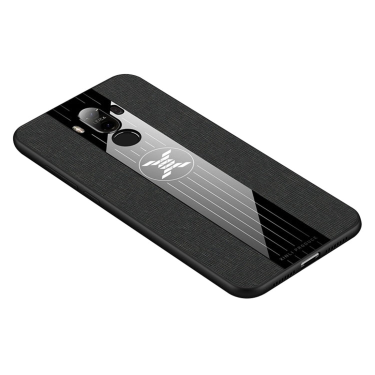 For Huawei Mate 9 XINLI Stitching Cloth Textue Shockproof TPU Protective Case