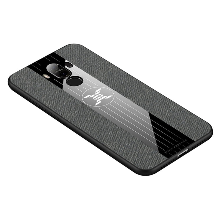 For Huawei Mate 9 XINLI Stitching Cloth Textue Shockproof TPU Protective Case