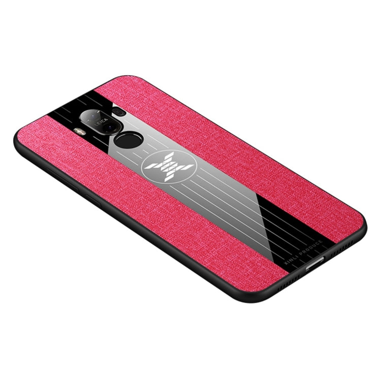 For Huawei Mate 9 XINLI Stitching Cloth Textue Shockproof TPU Protective Case