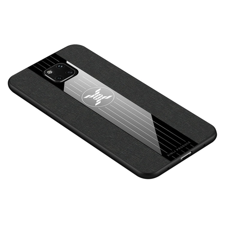 For Huawei Mate 20 Pro XINLI Stitching Cloth Textue Shockproof TPU Protective Case