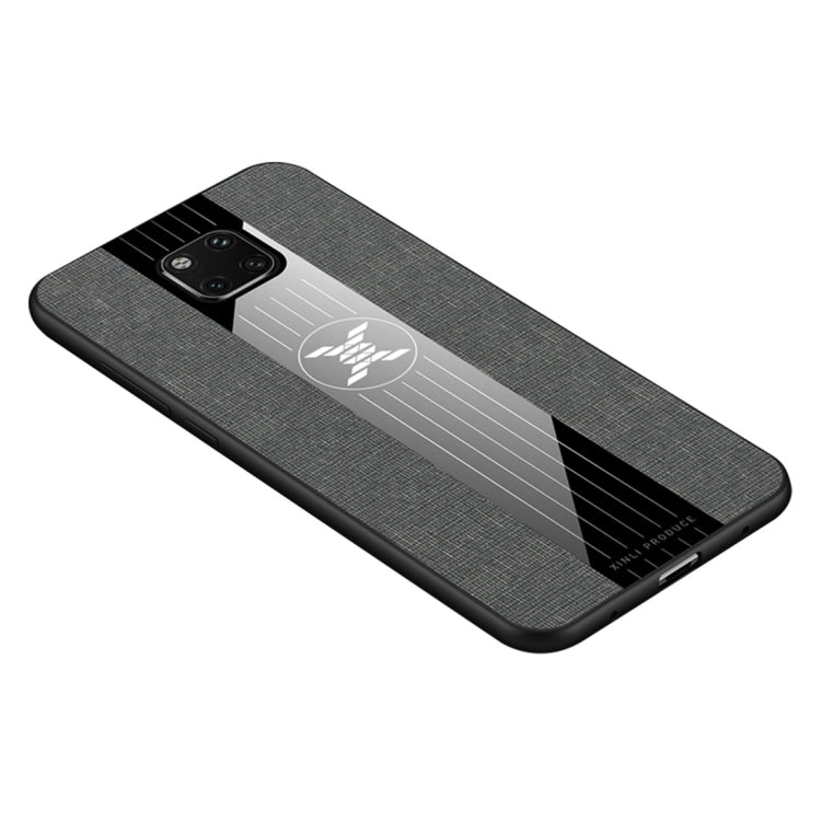 For Huawei Mate 20 Pro XINLI Stitching Cloth Textue Shockproof TPU Protective Case