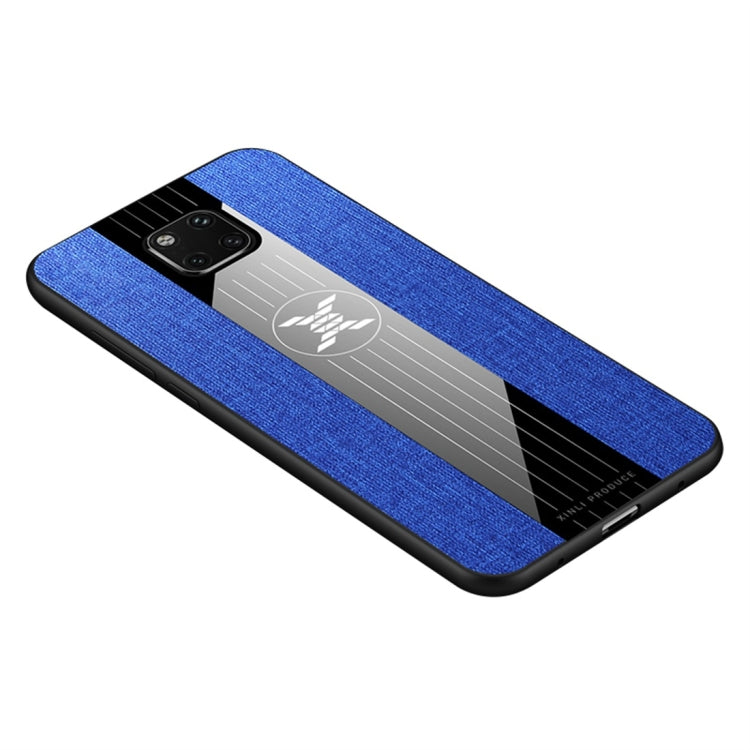 For Huawei Mate 20 Pro XINLI Stitching Cloth Textue Shockproof TPU Protective Case