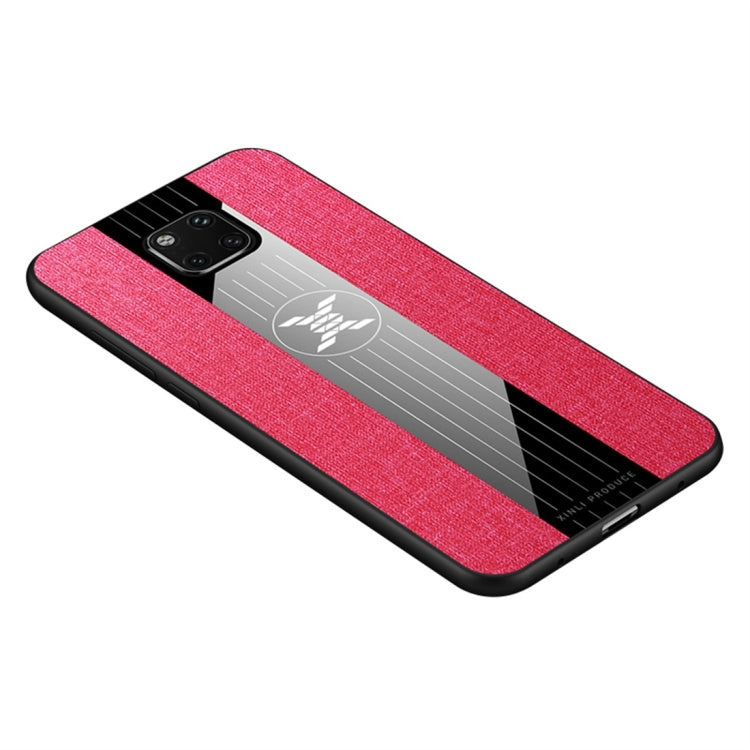 For Huawei Mate 20 Pro XINLI Stitching Cloth Textue Shockproof TPU Protective Case