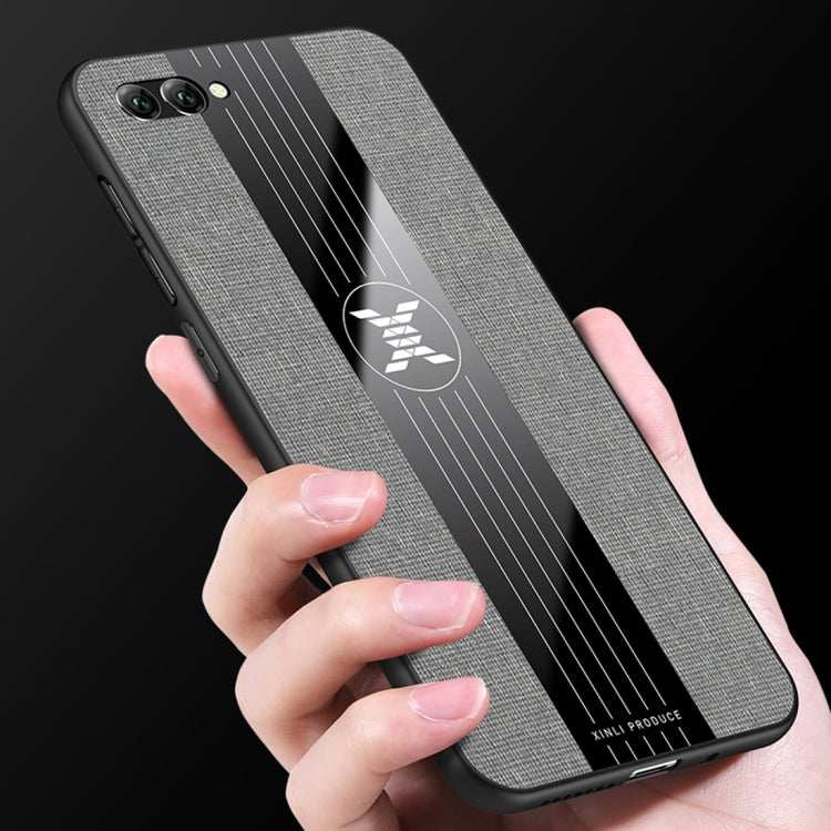 For Huawei nova 2s XINLI Stitching Cloth Textue Shockproof TPU Protective Case