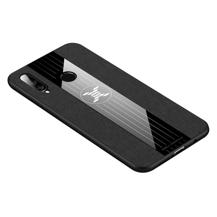 For Huawei nova 4e XINLI Stitching Cloth Textue Shockproof TPU Protective Case