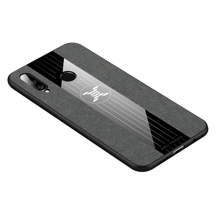 For Huawei nova 4e XINLI Stitching Cloth Textue Shockproof TPU Protective Case