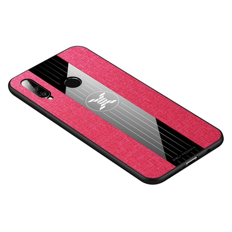 For Huawei nova 4e XINLI Stitching Cloth Textue Shockproof TPU Protective Case