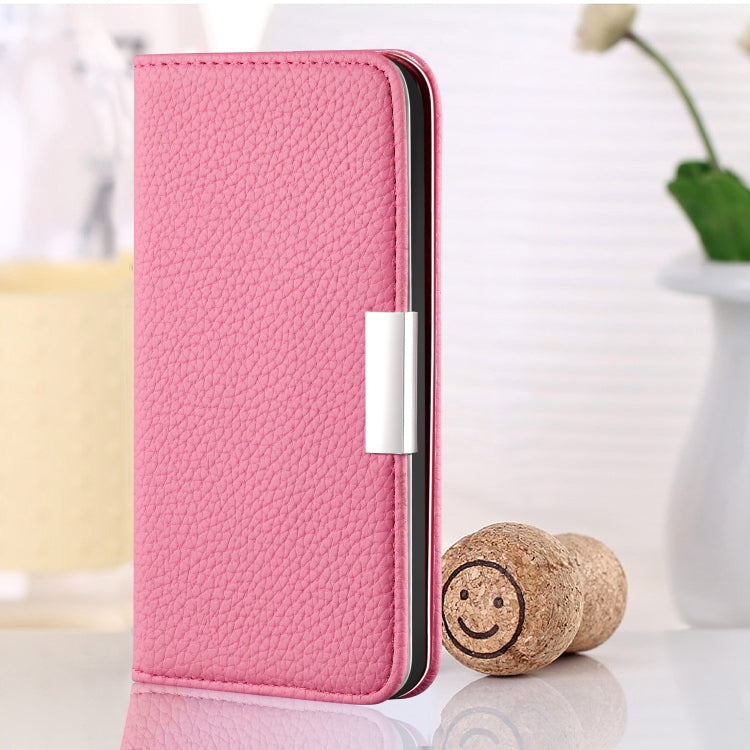 For Samsung Galaxy A22 5G Litchi Texture Horizontal Flip Leather Case with Holder & Card Slots