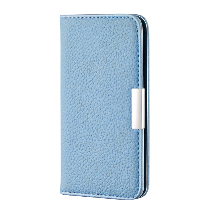 For Samsung Galaxy A22 5G Litchi Texture Horizontal Flip Leather Case with Holder & Card Slots