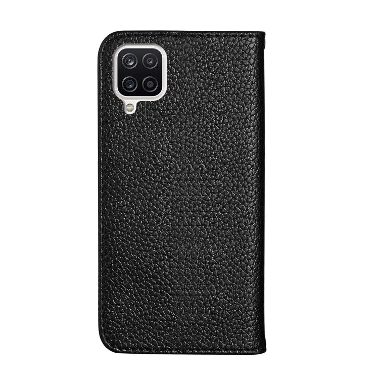 For Samsung Galaxy A22 4G Litchi Texture Horizontal Flip Leather Case with Holder & Card Slots