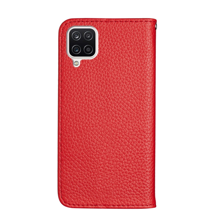 For Samsung Galaxy A22 4G Litchi Texture Horizontal Flip Leather Case with Holder & Card Slots