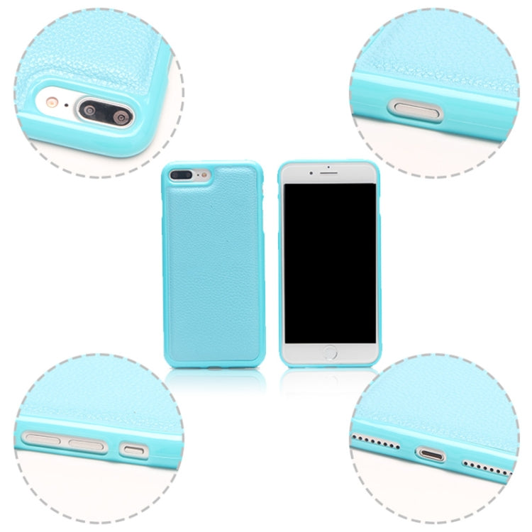 Litchi Texture Horizontal Flip Buckle Detachable Magnetic PU Leather Case with Card Slots & Wallet & Photo Frame For iPhone 8 Plus / 7 Plus