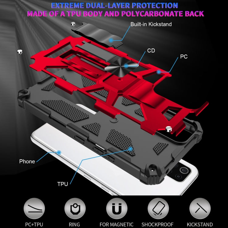 For LG K53 Shockproof TPU + PC Magnetic Protective Case with Holder