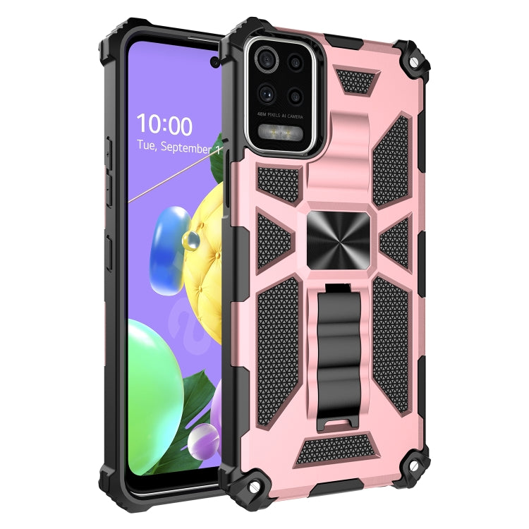 For LG K53 Shockproof TPU + PC Magnetic Protective Case with Holder
