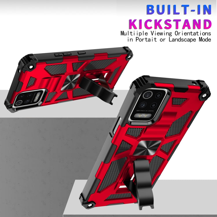 For LG K53 Shockproof TPU + PC Magnetic Protective Case with Holder