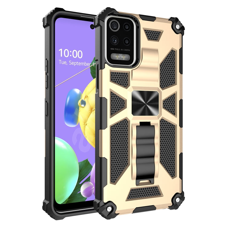 For LG K53 Shockproof TPU + PC Magnetic Protective Case with Holder