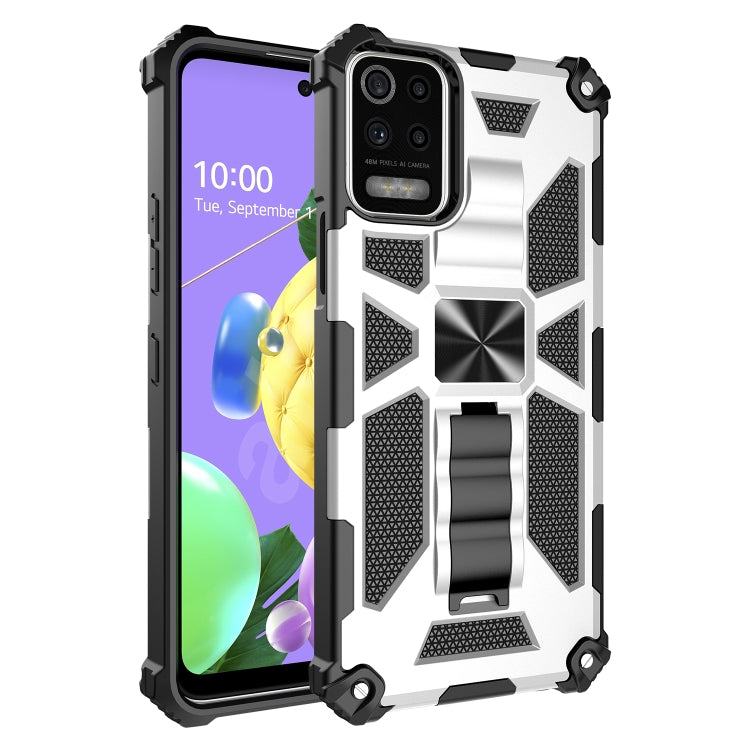 For LG K53 Shockproof TPU + PC Magnetic Protective Case with Holder