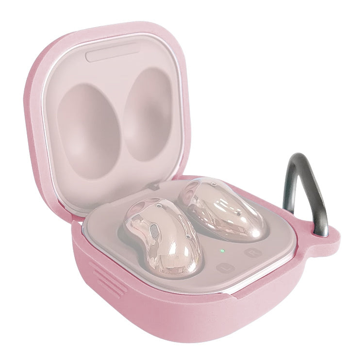 For Samsung Galaxy Buds Live / Pro Bluetooth Earphone Silicone Protective Case with Hook