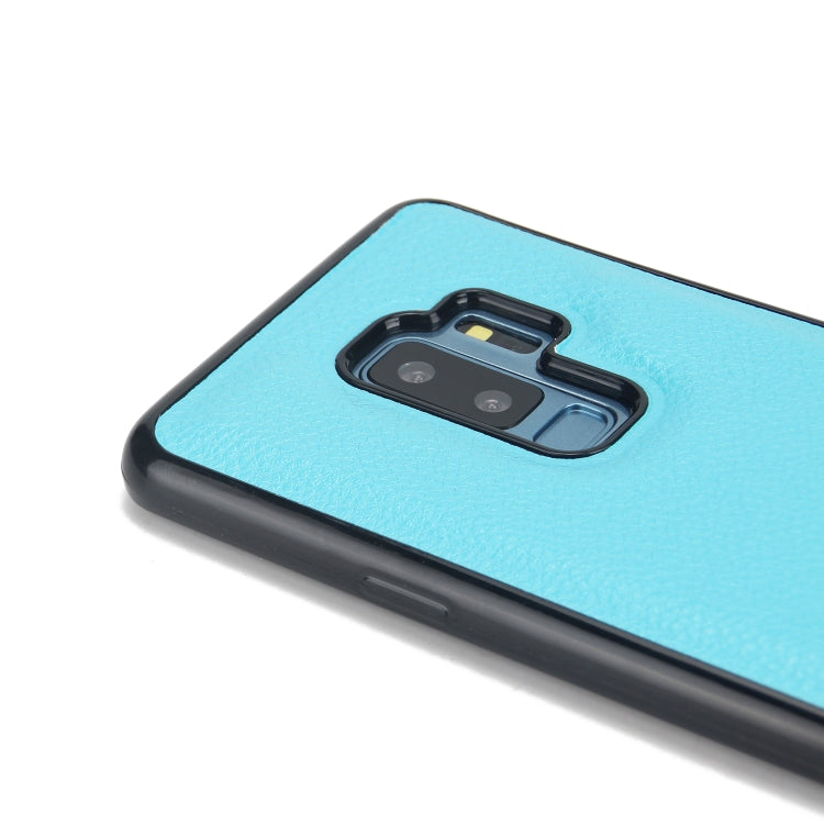 For Samsung Galaxy S9+ Litchi Texture Horizontal Flip Buckle Detachable Magnetic PU Leather Case with Card Slots & Wallet & Photo Frame