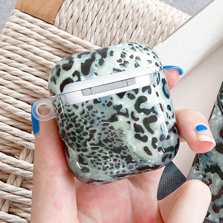 Leopard Texture Earphone Protective Case For AirPods 1 / 2