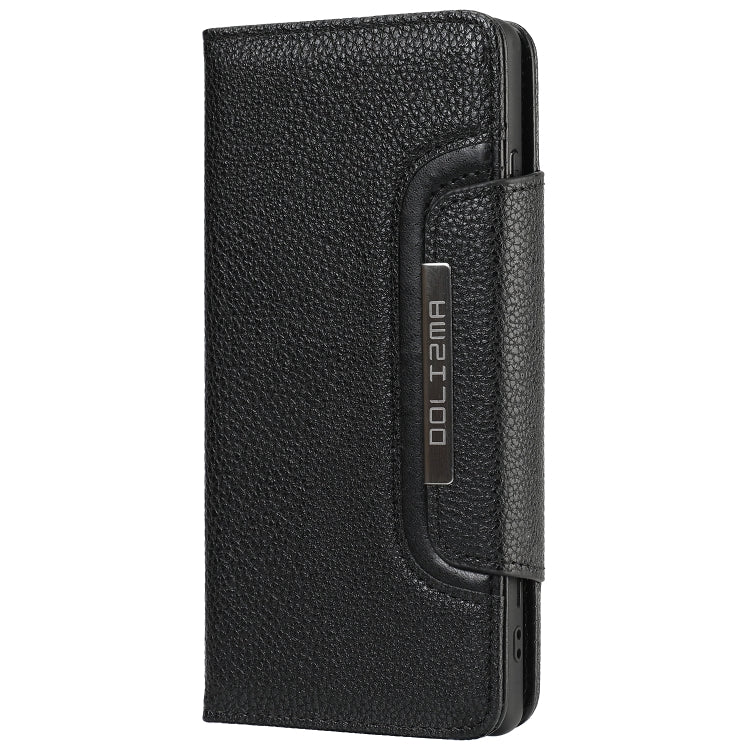 For Samsung Galaxy S21+ 5G Litchi Texture Horizontal Flip Buckle Detachable Magnetic PU Leather Case with Card Slots & Wallet & Photo Frame