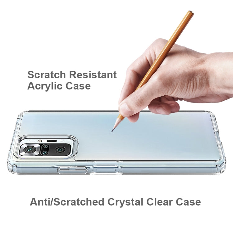 For Xiaomi Redmi Note 10 Pro Shockproof Scratchproof TPU + Acrylic Protective Case