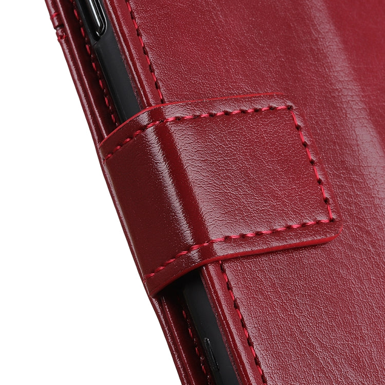 For OPPO A55 5G / A53S 5G Peas Crazy Horse Texture Horizontal Flip Leather Case with Holder & Card Slots & Wallet