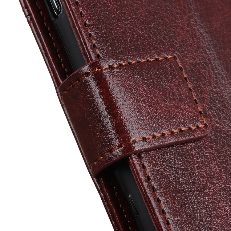 For Nokia 8 V 5G UW Peas Crazy Horse Texture Horizontal Flip Leather Case with Holder & Card Slots & Wallet