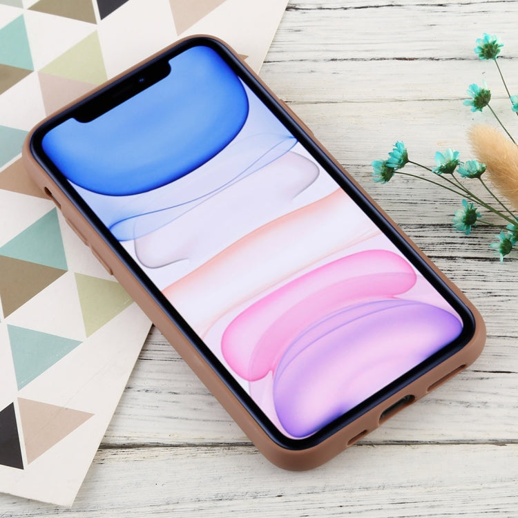 For iPhone 11 Candy Color TPU Case