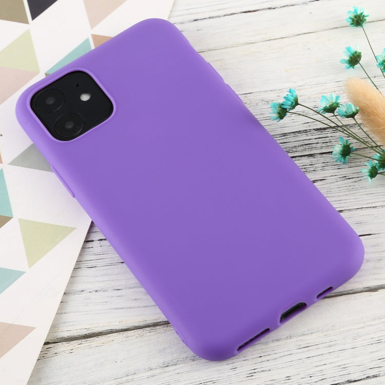 For iPhone 11 Candy Color TPU Case