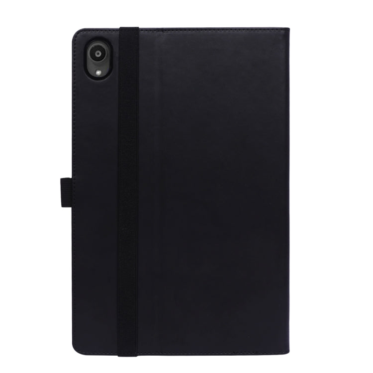 For Lenovo Tab P11 (Tab-J606F) Business Retro PU Horizontal Flip Leather Case with Holder & Card Slots & Hand Strap
