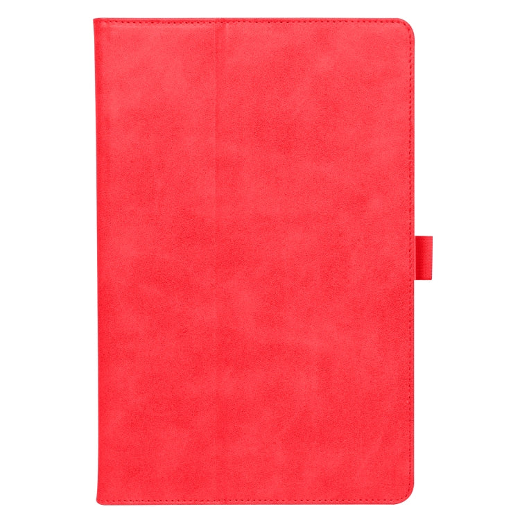 For Lenovo Tab P11 (Tab-J606F) Business Retro PU Horizontal Flip Leather Case with Holder & Card Slots & Hand Strap
