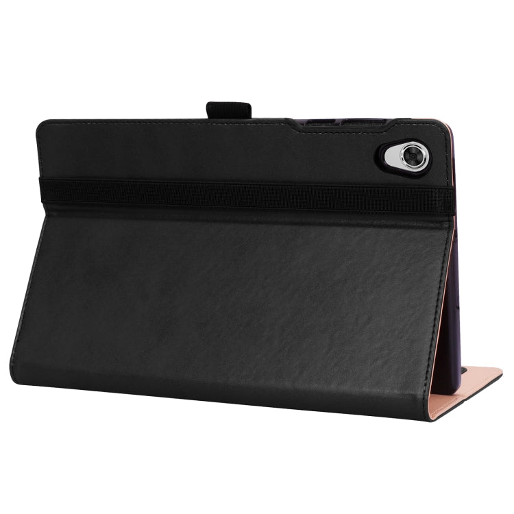 For Lenovo Tab M10 HD 2nd Gen TB-X306X Business Retro PU Horizontal Flip Leather Case with Holder & Card Slots & Hand Strap