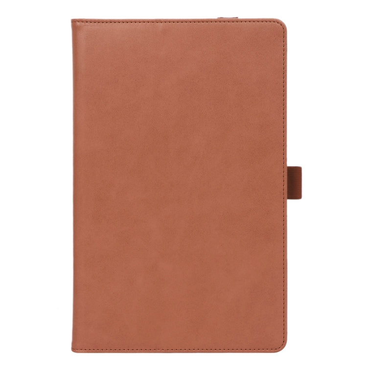For Lenovo Tab M10 HD 2nd Gen TB-X306X Business Retro PU Horizontal Flip Leather Case with Holder & Card Slots & Hand Strap