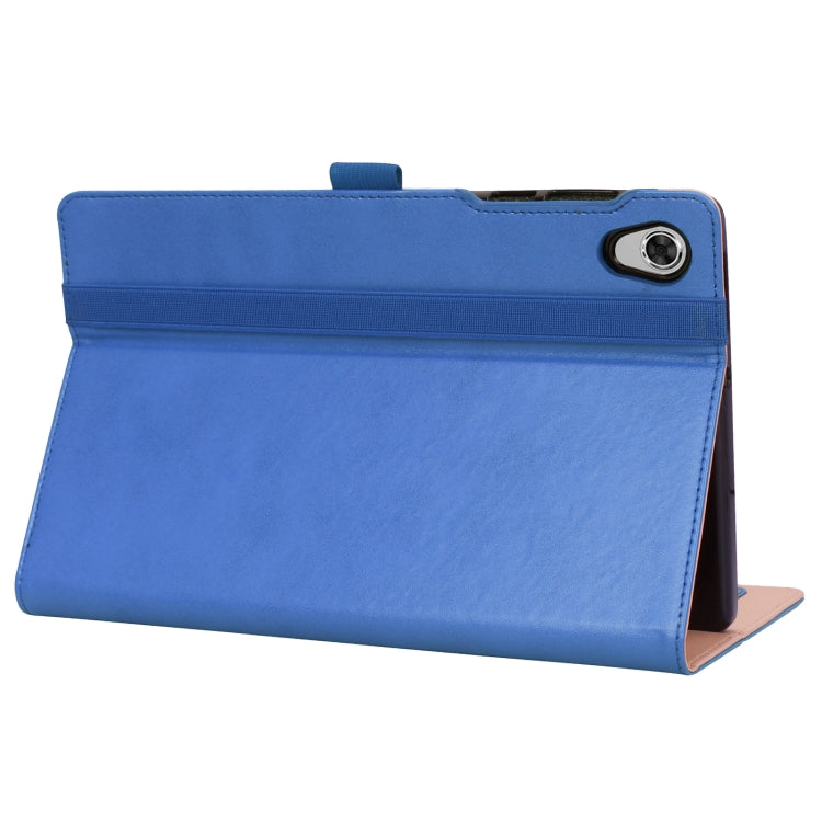 For Lenovo Tab M10 HD 2nd Gen TB-X306X Business Retro PU Horizontal Flip Leather Case with Holder & Card Slots & Hand Strap