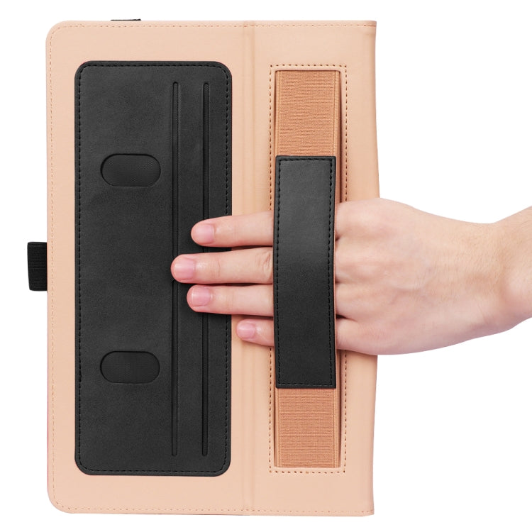 For Huawei Honor Pad 7 / 6 / T6 / X6 Business Retro PU Horizontal Flip Leather Case with Holder & Card Slots & Hand Strap