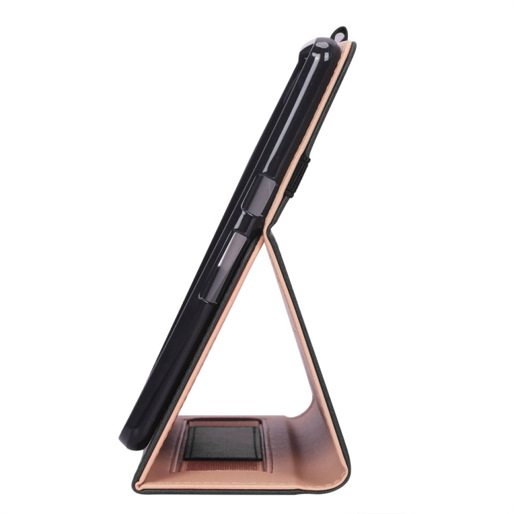 For Huawei Honor Pad 7 / 6 / T6 / X6 Business Retro PU Horizontal Flip Leather Case with Holder & Card Slots & Hand Strap