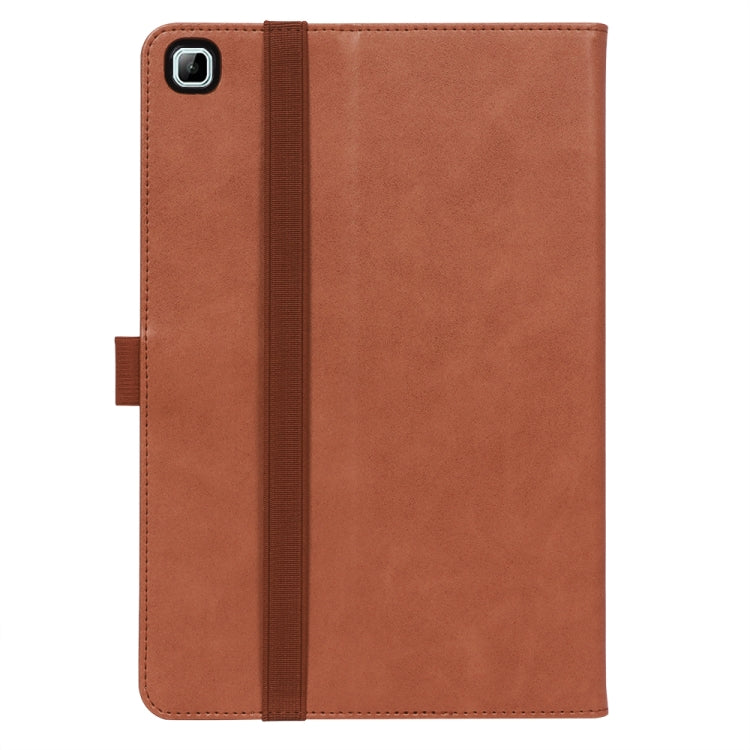 For Huawei Honor Pad 7 / 6 / T6 / X6 Business Retro PU Horizontal Flip Leather Case with Holder & Card Slots & Hand Strap