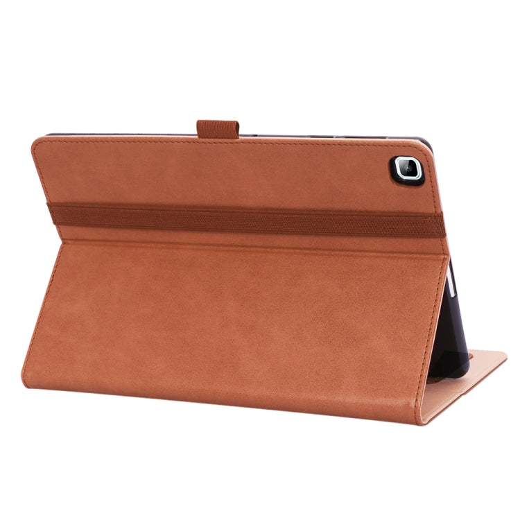 For Huawei Honor Pad 7 / 6 / T6 / X6 Business Retro PU Horizontal Flip Leather Case with Holder & Card Slots & Hand Strap