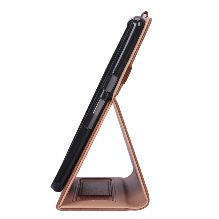 For Huawei Honor Pad 7 / 6 / T6 / X6 Business Retro PU Horizontal Flip Leather Case with Holder & Card Slots & Hand Strap