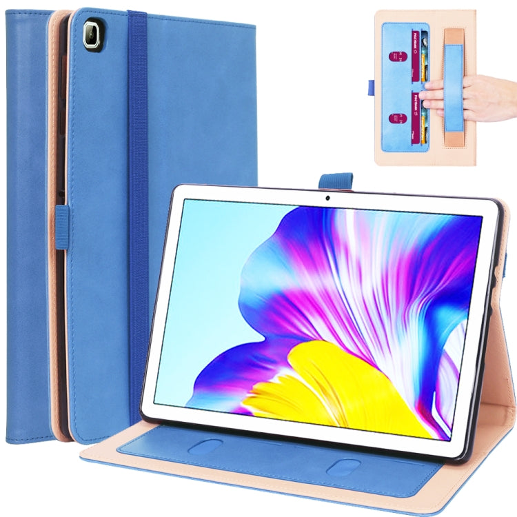 For Huawei Honor Pad 7 / 6 / T6 / X6 Business Retro PU Horizontal Flip Leather Case with Holder & Card Slots & Hand Strap